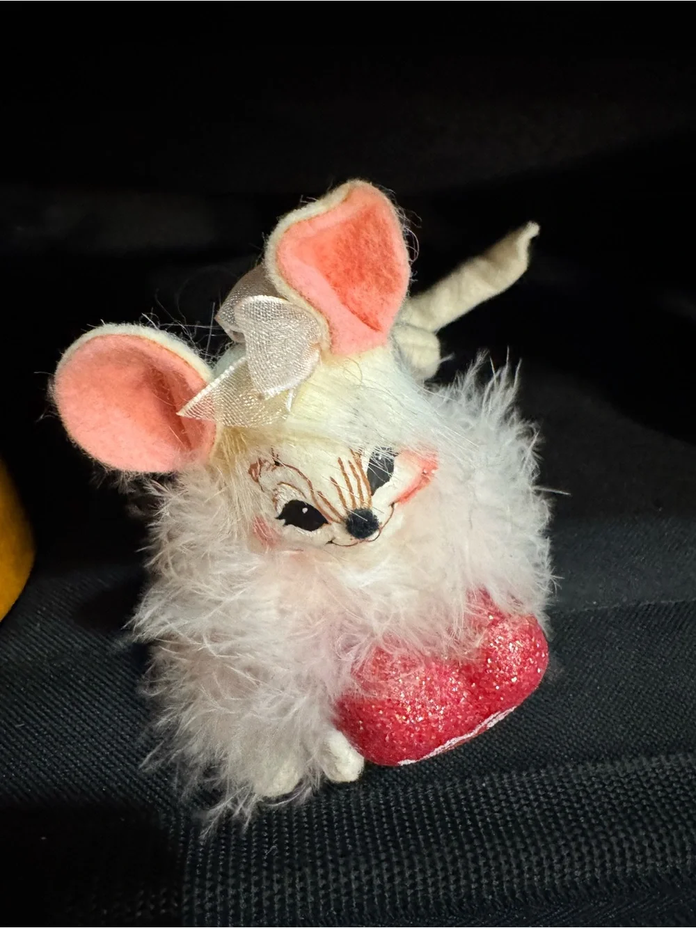 6-inch Annalee Valentine girl mouse